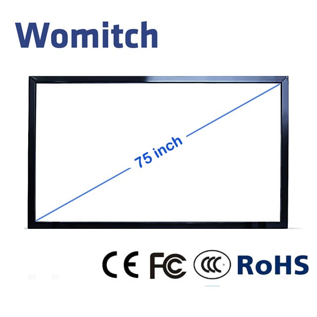 75 ir multi touch frame for interactive whiteboard_display